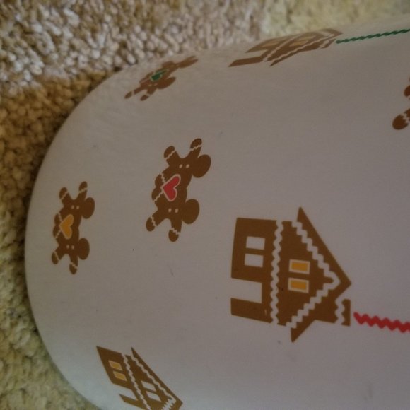 TUPPERWARE 2416 Holiday GINGERBREAD House CANISTER - Picture 3 of 7